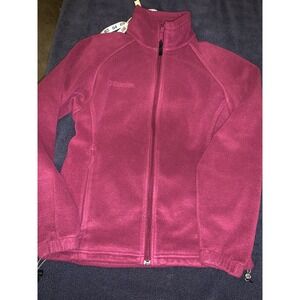 Columbia size small‎ women's full zip fleece jacket
